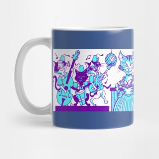 Meow Tai (purple and blue) Mug